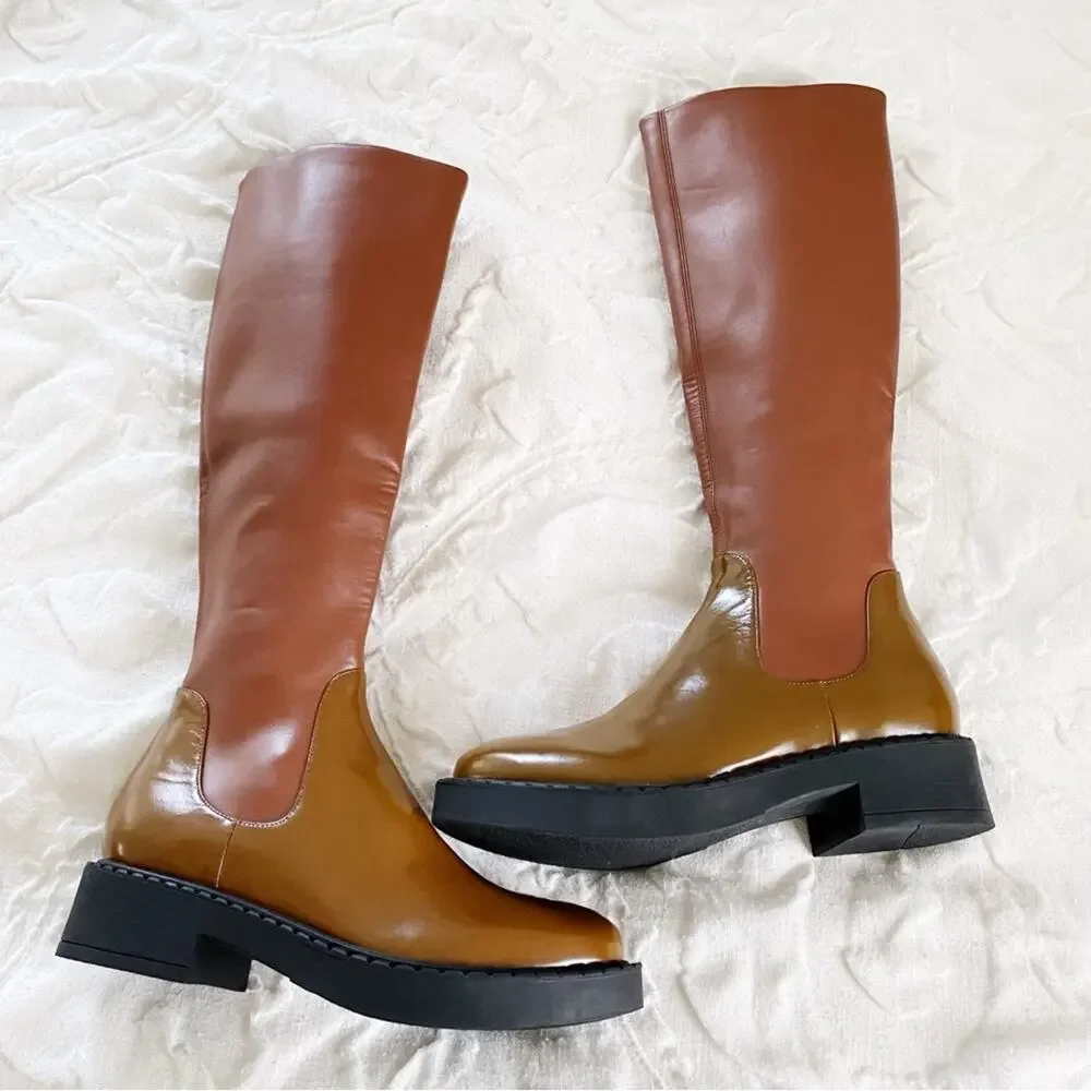 Jeffrey Campbell Lennard Knee High Boot Size 8.5 New